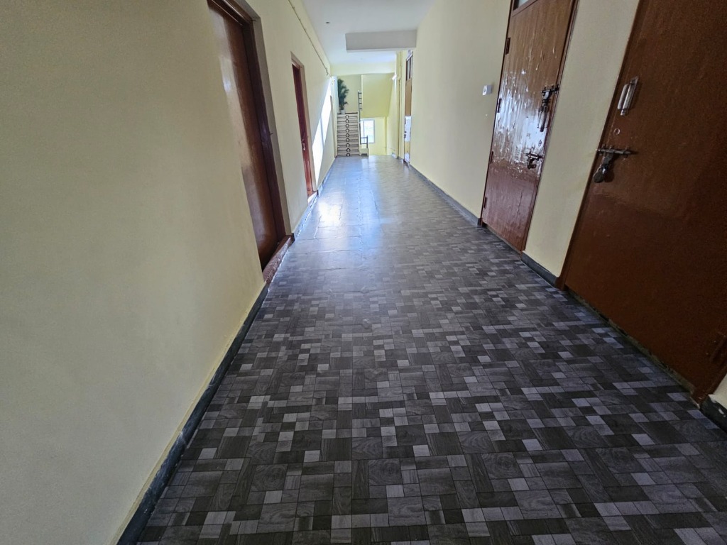 Campus Tiled Hallway