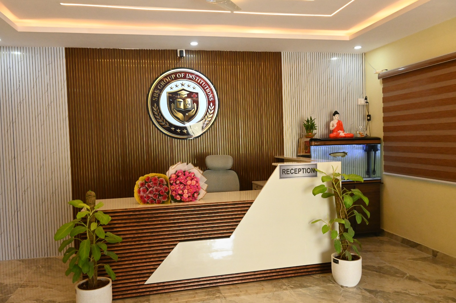 SBS Group of Institutions Reception Area